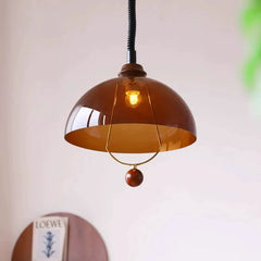 Amber Glow Pendant Lamp