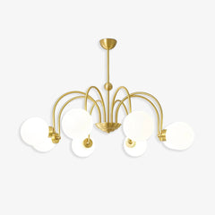 American Glass Ball Chandelier