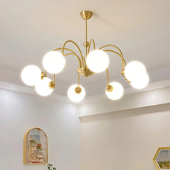 American Glass Ball Chandelier
