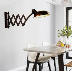 American Retractable Wall Lamp