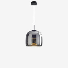 Amos Smoke Gray Pendant Light