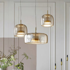 Amos Smoke Gray Pendant Light