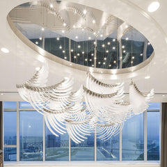Angel Feather Chandelier