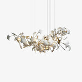 Arc Shape Ginkgo Chandelier