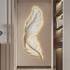 Art Feather Wall Lamp