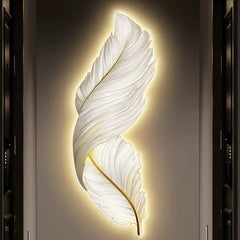 Art Feather Wall Lamp