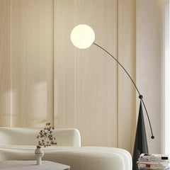 Art Opal Arc Floor Lamp