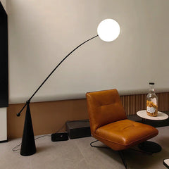 Art Opal Arc Floor Lamp