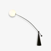 Art Opal Arc Floor Lamp