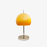 Amber Sunset Dome Table Lamp