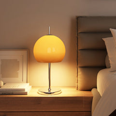 Amber Sunset Dome Table Lamp