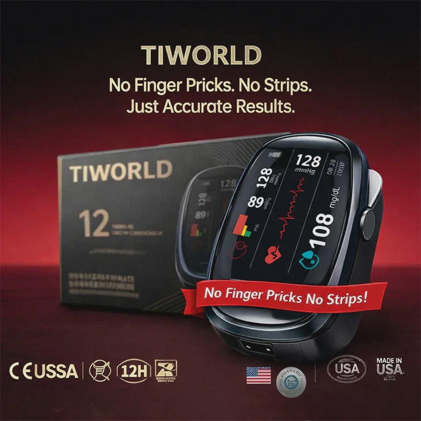Non-Invasive Smart Blood Sugar Tracking Device 99.9% Accuracy 