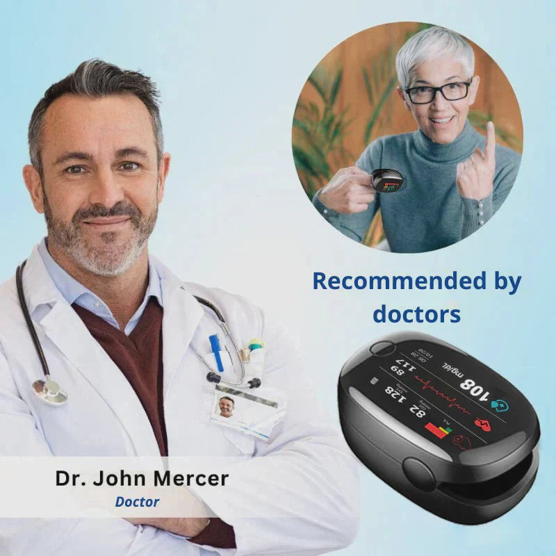 Non-Invasive Smart Blood Sugar Tracking Device 99.9% Accuracy 