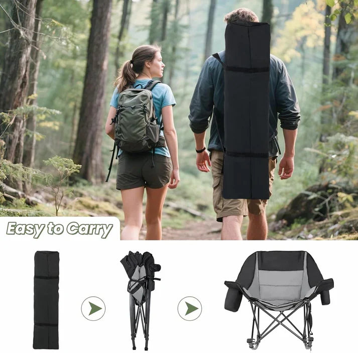 Portable Rocking Camp Chair