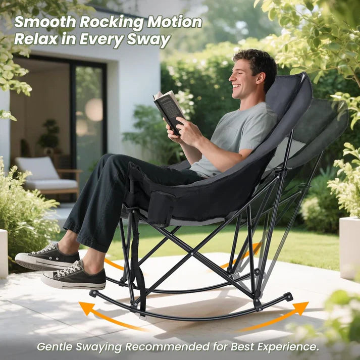 Portable Rocking Camp Chair