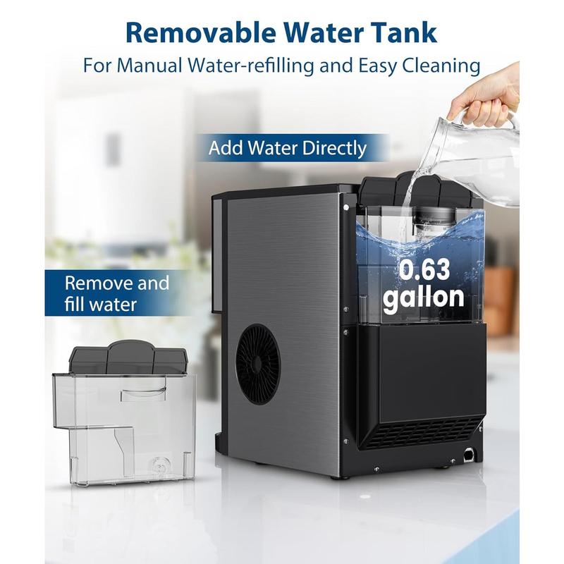 💥Flash Sale Today Only💥Ice Maker Dispenser, Self Dispensing Pellet Ice Maker, 44lbs/24H