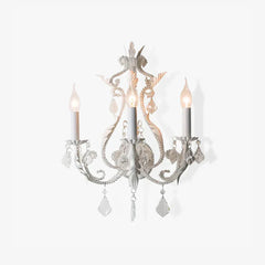 American Crystal Candle Wall Lamp