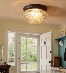 American Style Glass Ceiling Light