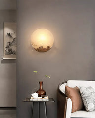 Ando Alabaster Wall Lamp