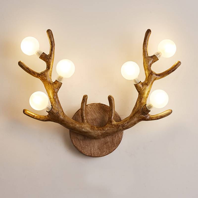 Antler Wall Lamp