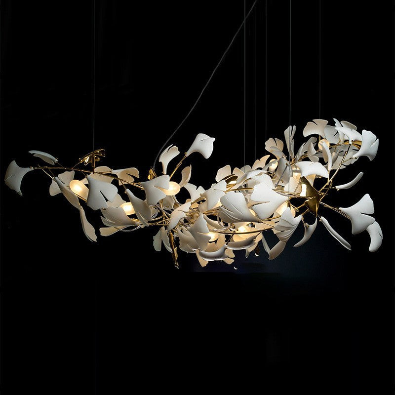 Arc Shape Ginkgo Chandelier
