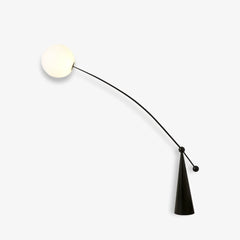 Art Opal Arc Floor Lamp